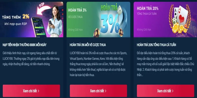 Hoàn trả cược không giới hạn 666win